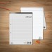 Rhino Everyday Feint Ruled Margin Head Bound Refill Pad 160 Pages A4 Pack of 10