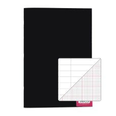 RHINO A4 Polypropylene Toughback Science Book 64 Page, F8M and 2:10:20 Graph Ruling (Pack of 48)