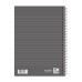 Rhino Everyday Hardback Wirebound Book A5 Black Pack of 3