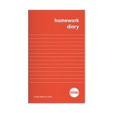 RHINO A6+ Homework Diary 84 Page, 6-Day Week (Pack of 100)
