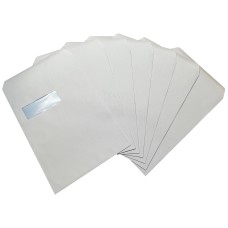 C4 Envelopes Window Self Seal 90gsm White (Pack of 250)
