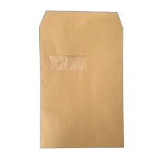 C4 Envelopes Window Self Seal 90gsm Manilla (Pack of 250)