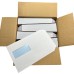 C5 Envelopes Window Self Seal 90gsm White (Pack of 500)