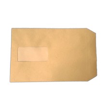 C5 Envelopes Window Self Seal 90gsm Manilla (Pack of 500)