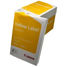 Yellow Label Standard PEFC A4 White Paper Pk 5 Reams of 500 80GSM