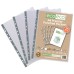 A4 100% Recycled Bag Premier Multi Punched Pockets - Pack of 25