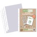 A5 100% Recycled Bag Multi Punched Pockets - Pack of 25