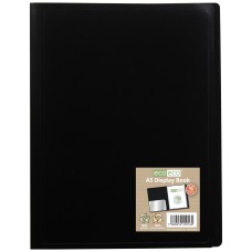 A5 100% Recycled 40 Pocket Flexicover Display Book - Single