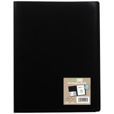A4 100% Recycled 40 Pocket Flexicover Display Book - Single