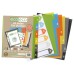 A5 50% Recycled Wide Index File Dividers - 1 Set of 6
