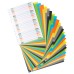 A4 50% Recycled A-Z Index File Dividers - 1 Set of 24