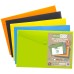 A4+ 50% Recycled Colour Press Stud Wallets - Pack of 5