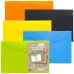 A4+ 50% Recycled Colour Press Stud Wallets - Pack of 5