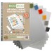A4 95% Recycled Index Tabbed Premier Punched Pockets - 1 Set of 12