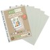 A4 100% Recycled Bag Premier Open Access Multi Punched Pockets - Pack of 25