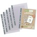 A5 100% Recycled Bag Premier Multi Punched Pockets - Pack of 25
