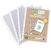 A4 100% Recycled Bag Multi Punched Pockets - Pack of 50