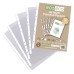 A4 100% Recycled Bag Multi Punched Pockets - Pack of 50