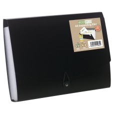 A4 50% Recycled 26 Pocket Expanding File - Single