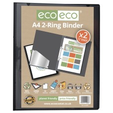 A4 95% Recycled Presentation 2 Ring Binder - Single