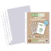 A5 100% Recycled Bag 100 Multi Punched Pockets - Pack of 100