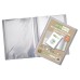 A4 50% Recycled Clear 20 Pocket Presentation Display Book - Single