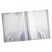 A4 50% Recycled Clear 20 Pocket Presentation Display Book - Single