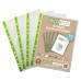 A4 100% Recycled Bag 100 65 Micron Multi Punched Pockets - Pack of 100