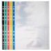 A4 100% Recycled Bag 25 Colour Spine Multi Punched Pockets - Pack of 25