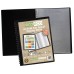A4 50% recycled 20 pocket Fold Flat Spiral display book - Single