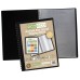 A4 50% recycled 60 pocket Fold Flat Spiral display book - Single