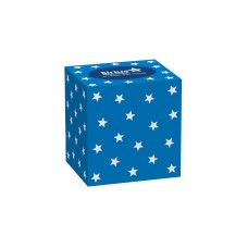 2 ply white cubed facial tissues - 24 x 70 sheets