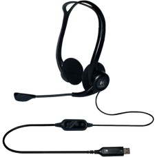 Logitech 960 Headset Wired Head-band Calls/Music USB Type-A Black 981-000100