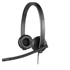 Logitech Stereo Headset H570e USB black 981-000575