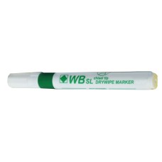 Drywipe Chisel Tip Marker Green (10)