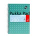 Pukka Pad Metallic Jotta A5 Wirebound Hardcover Notepad 100 80GSM Ruled Sheets