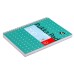 Pukka Pad Metallic Jotta A5 Wirebound Hardcover Notepad 100 80GSM Ruled Sheets