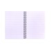 Pukka Pad Metallic Jotta A5 Wirebound Hardcover Notepad 100 80GSM Ruled Sheets