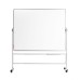 ROCADA VISUALLINE Revolving Mobile Whiteboard Support (Use with Aluminium Framed Boards 120 to 200cm Width) - Grey