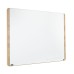 ROCADA NATURAL Whiteboard with Magnetic Dry Wipe Surface 100x150cm - Oak
