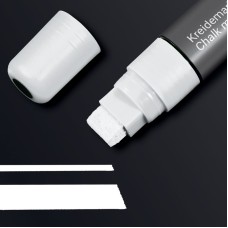 Chalk Marker, White Chisel Tip 5-15mm (1) - GL171
