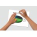 Wall Mounted Magnetic Glass Board 1200x900x9mm - Super White