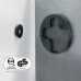 Wall Mounted Magnetic Glass Board 1000X650x15mm- Super White - GL141