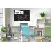 Wall Mounted Magnetic Glass Board 1200x900x9mm - Super White - B1400