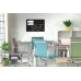 Wall Mounted Magnetic Glass Board 900X600x9mm - Black - B1301