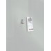Wall Mounted Magnetic Glass Board 1800x1200x18mm - Grey
