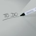Wall Mounted Magnetic Glass Board 1800x1200x18mm - Grey