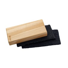 Wooden board eraser - 130X60x21mm (1) - BA120