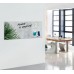 Wall Mounted Magnetic Glass Board 1300x550x18mm - Botanic Design