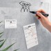 Wall Mounted Magnetic Glass Board 1300x550x18mm - Botanic Design